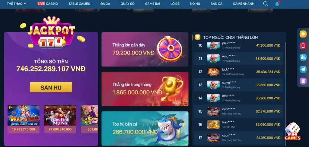 Hình ảnh tổng hợp các trò chơi đa dạng của nowgoal hiện đang mở